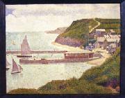 Georges Seurat Port-en-Bessin USA oil painting reproduction